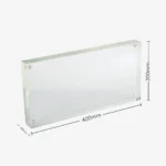 Acrylic Sign-Photo Frame – 400mm × 200mm