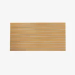 Beach Matte Landscape Horizontal Slatwall with White Aluminium Inserts
