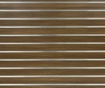 Dark Walnut Matte Landscape Horizontal Slatwall with Silver Aluminium Inserts