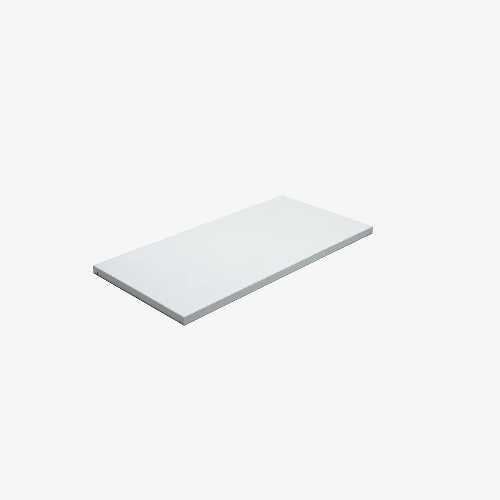 White MDF shelf 600 L x 300 D x 18mm Thick