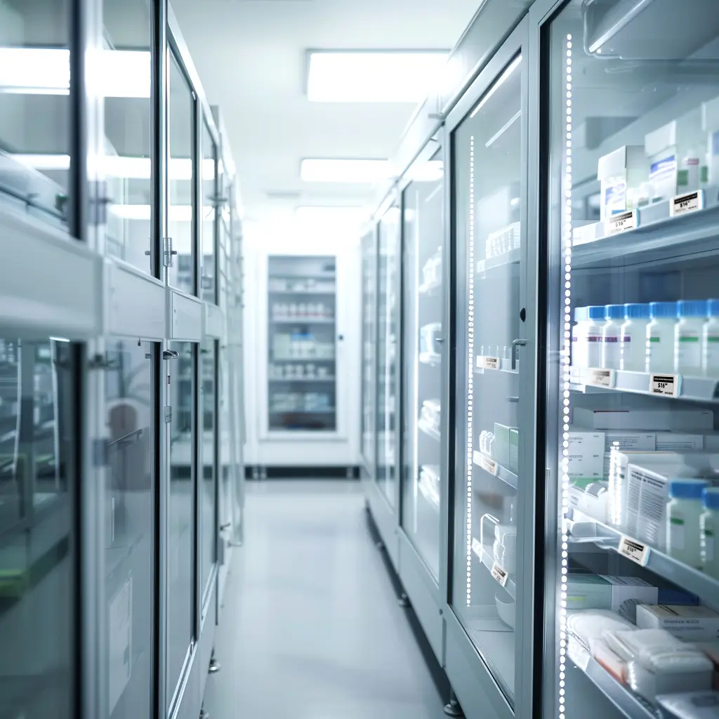 Small Electronic Display Labels Price Tags for Pharmacies.