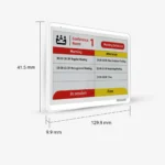 Standard ESL 183mm x 129