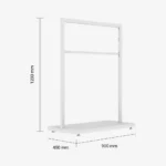 Clothes Rail Bar for 900mm Wide Modules